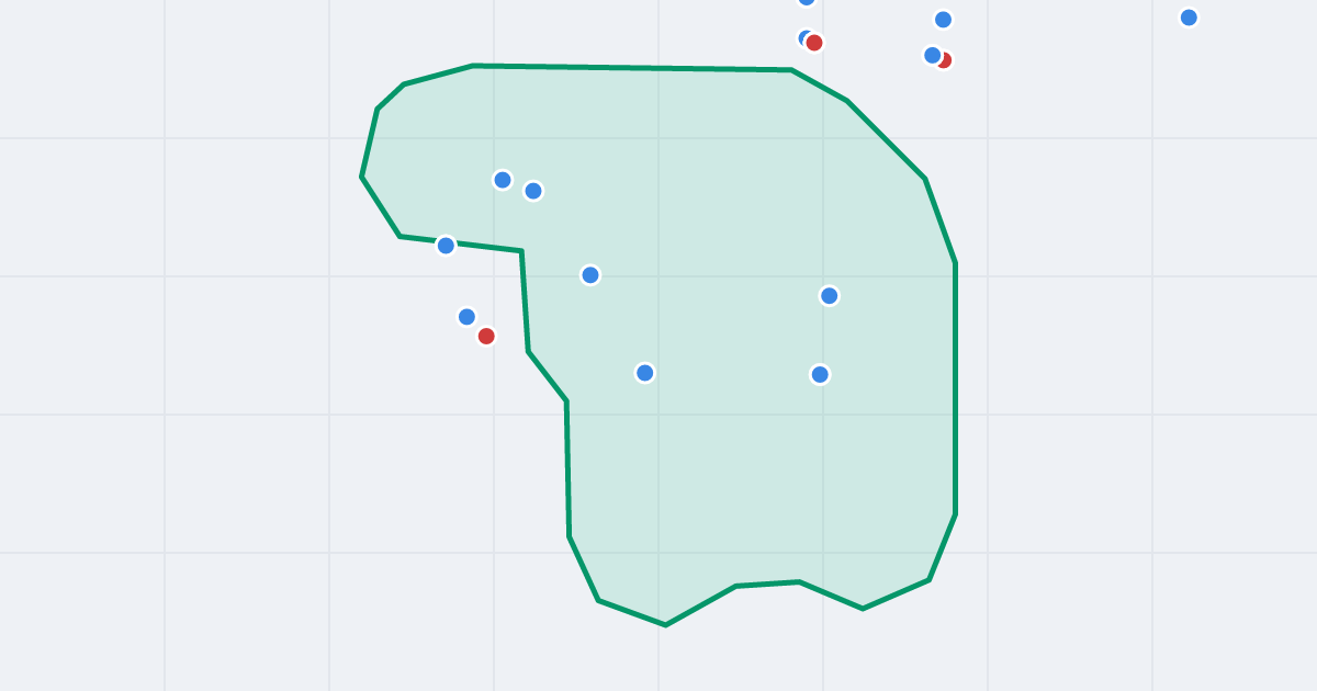 Mapa ulicy Jurija Gagarina z flipami w okolicy