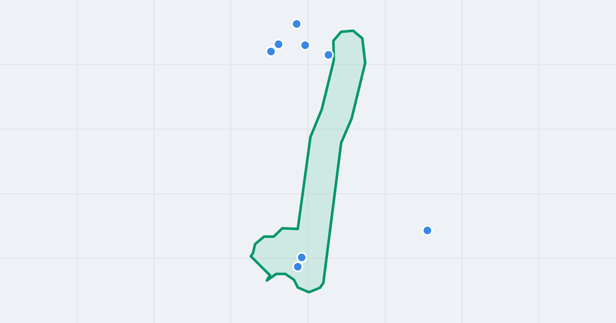 Mapa ulicy Szybowa z flipami w okolicy