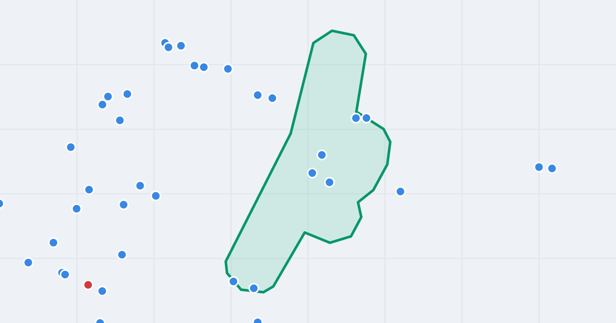Mapa ulicy Nyska z flipami w okolicy
