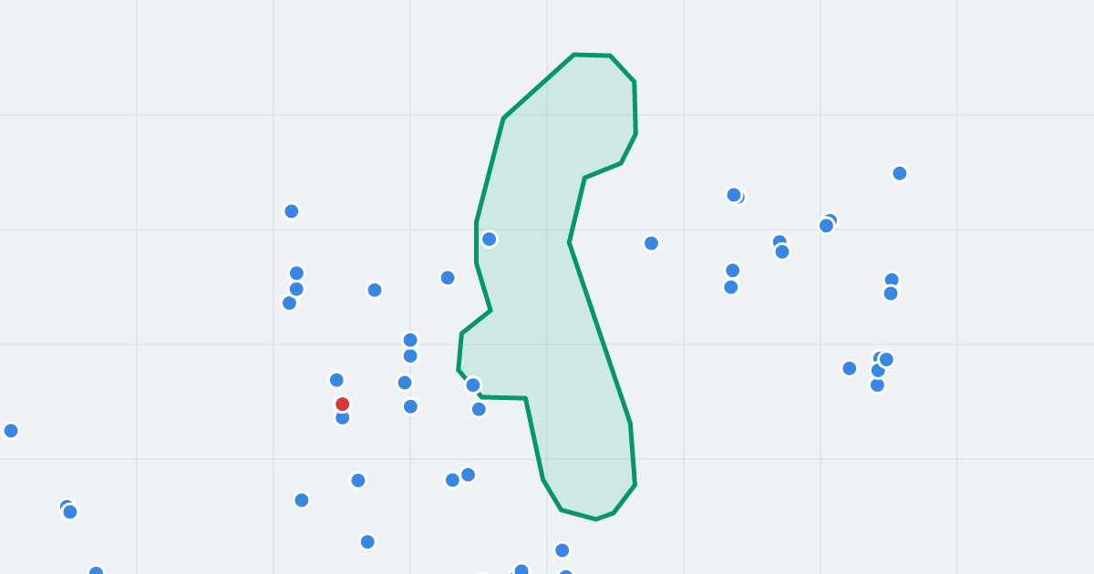 Mapa ulicy Dworska z flipami w okolicy