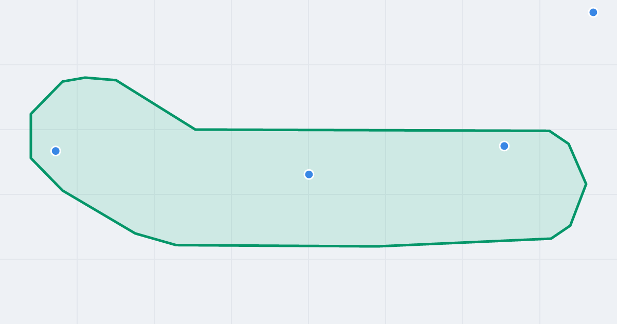 Mapa ulicy Zygmunta Krasińskiego z flipami w okolicy