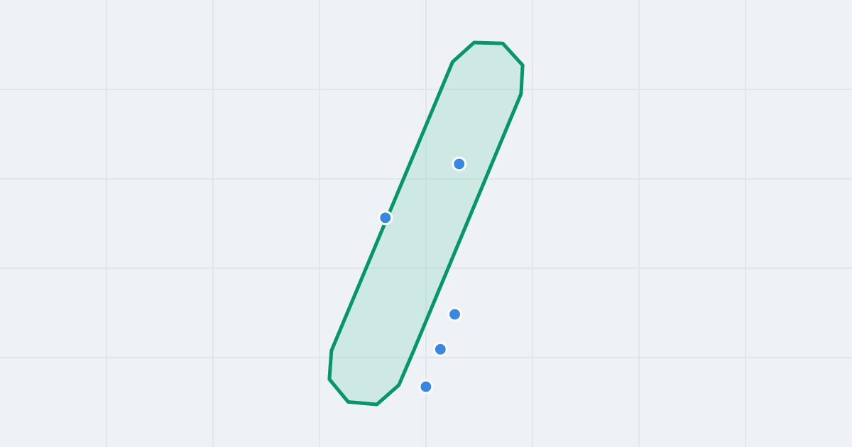 Mapa ulicy Kiełpin-Słonia z flipami w okolicy