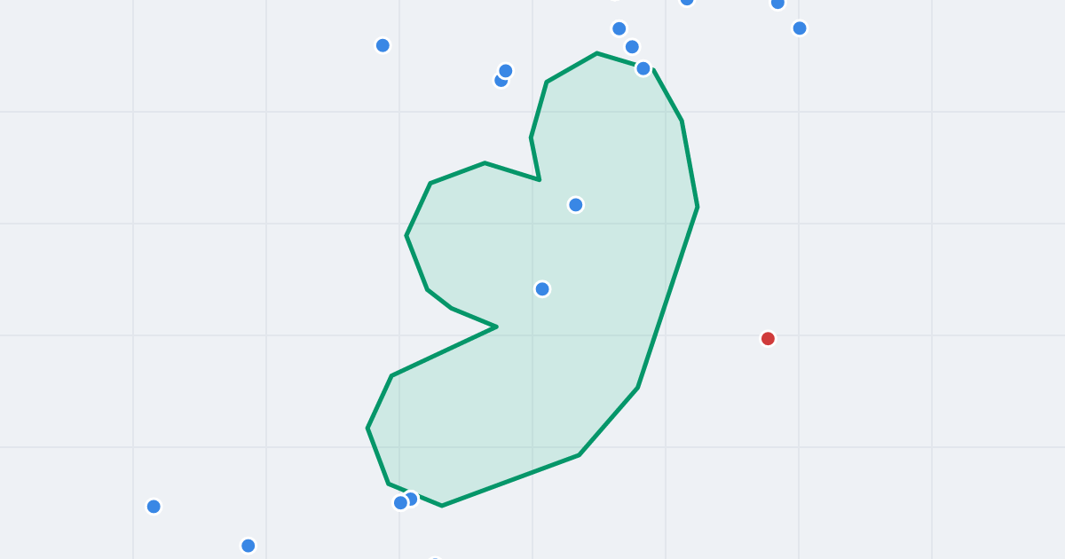 Mapa ulicy Łężyca-Budowlanych z flipami w okolicy