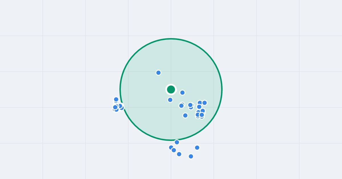 Mapa: Spawaczy 5C i flipy w promieniu 1 km